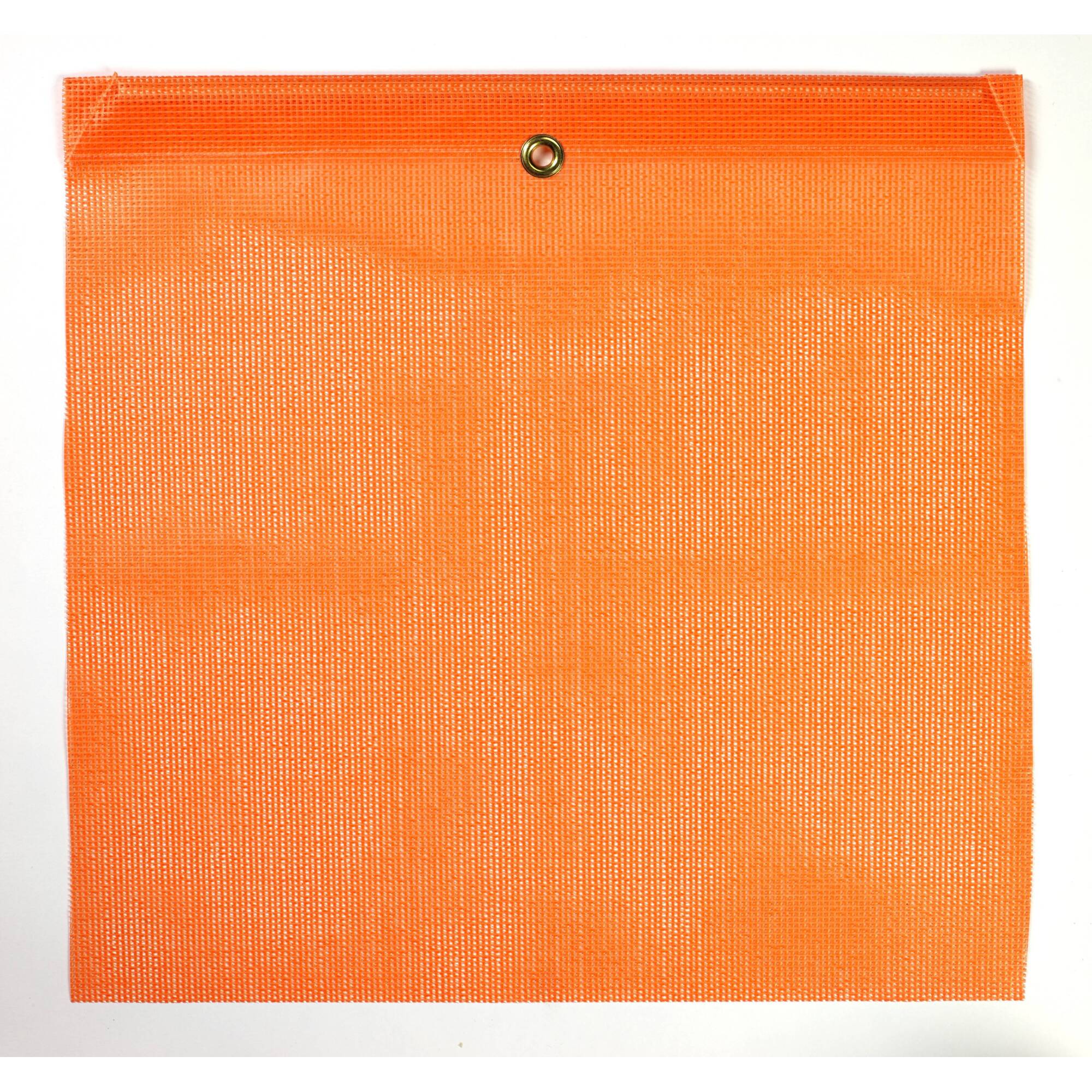 Mutual Industries 14969-10-18 18"X18" Hd Mesh Tailgate Flag W/ Dowel 10/Pk